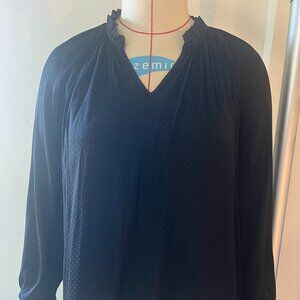 Madewell XS black blouse, never worn, without tags